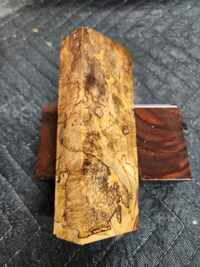 Stabilized Box Elder Burl Knife Scale