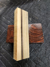 Blue Mahoe Knife Scale