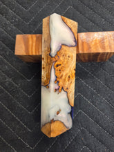 Poplar Burl Knife Scale Hybrid