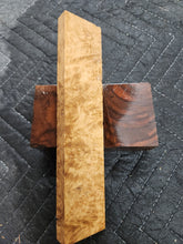 Almond Burl Knife Scale