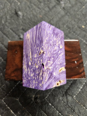 Stabilized Box Elder Burl Bottlestopper