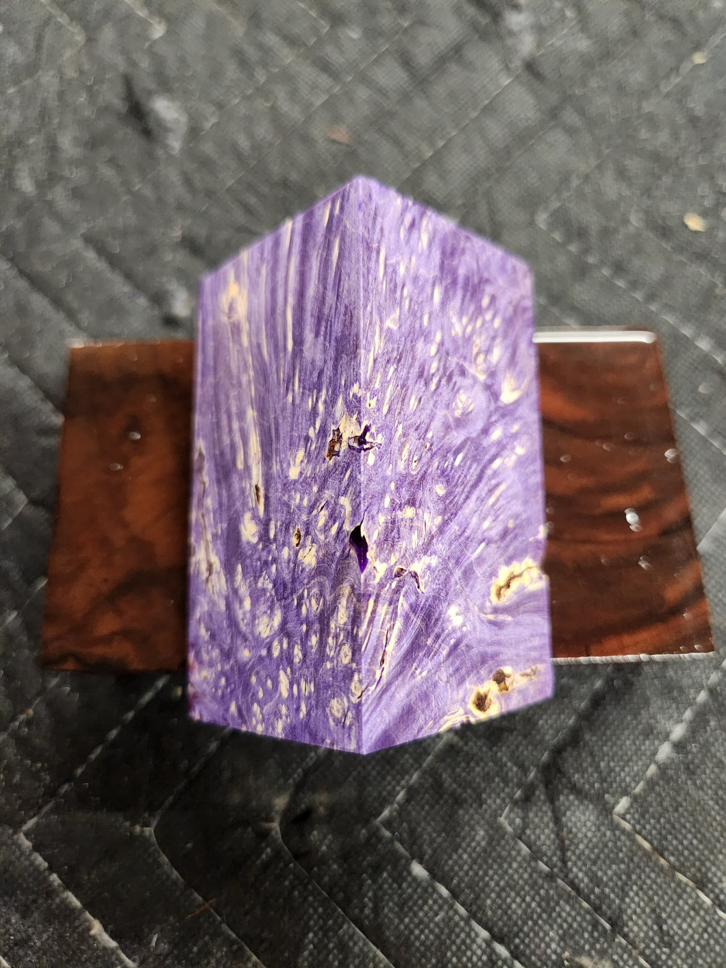 Stabilized Box Elder Burl Bottlestopper