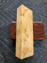 Horse Chestnut Curly Knife Scale
