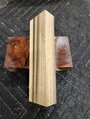 Blue Mahoe Knife Scale