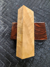 Horse Chestnut Curly Knife Scale