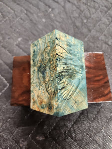 Stabilized Box Elder Burl Bottlestopper