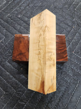 Horse Chestnut Curly Knife Scale