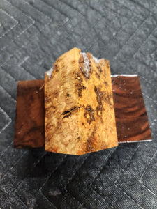Stabilized Box Elder Burl Bottlestopper