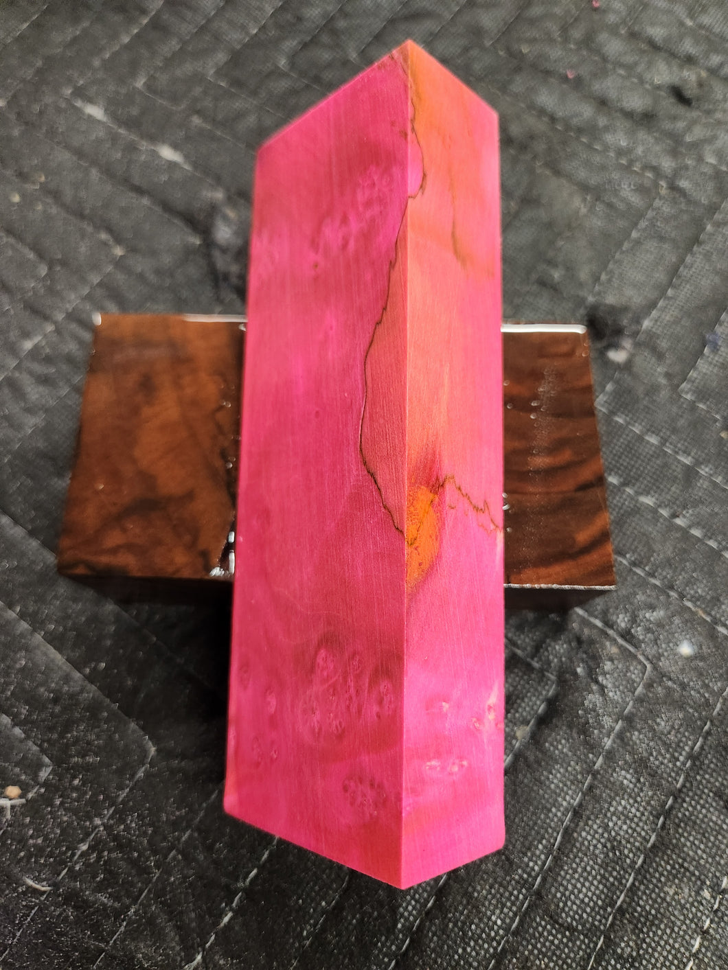 Stabilized Box Elder Burl Knife Scale