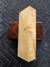 Horse Chestnut Curly Knife Scale