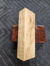 Horse Chestnut Curly Knife Scale