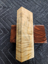 Horse Chestnut Curly Knife Scale