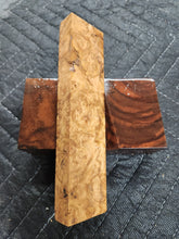 Almond Burl Knife Scale