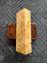 Horse Chestnut Curly Knife Scale