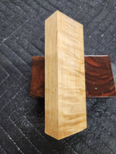 Horse Chestnut Curly Knife Scale