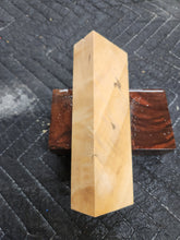 Horse Chestnut Curly Knife Scale