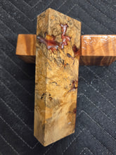 Box Elder Knife Scale Hybrid Stabilized