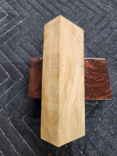 Horse Chestnut Curly Knife Scale