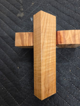 Hickory Curly Knife Scale