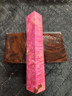 Stabilized Pen Blank Box Elder