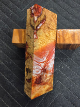 Box Elder Knife Scale Hybrid Stabilized