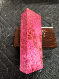 Stabilized Box Elder Burl Knife Scale
