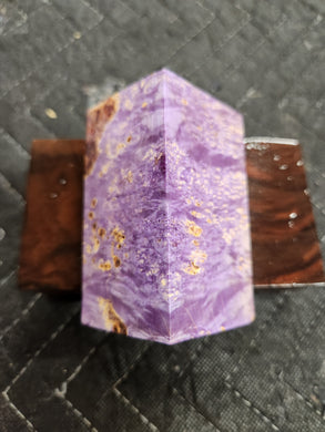 Stabilized Box Elder Burl Bottlestopper