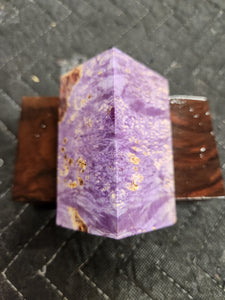 Stabilized Box Elder Burl Bottlestopper