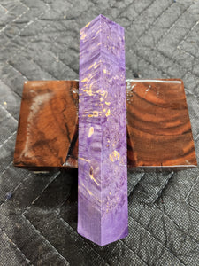 Stabilized Pen Blank Box Elder