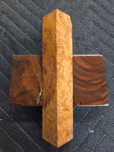Yellow Box Burl Pen Blank