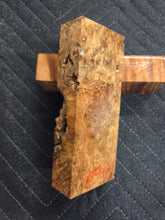 Box Elder Knife Scale Stabilized