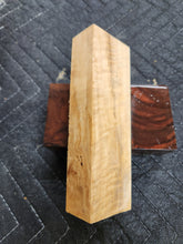 Horse Chestnut Curly Knife Scale