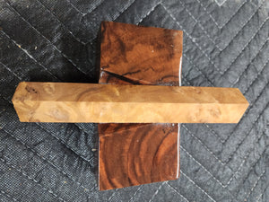 Almond Burl Pen Blank