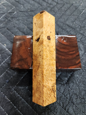 Stabilized Pen Blank Box Elder
