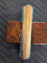 Blue Mahoe Hybrid Pen Blank