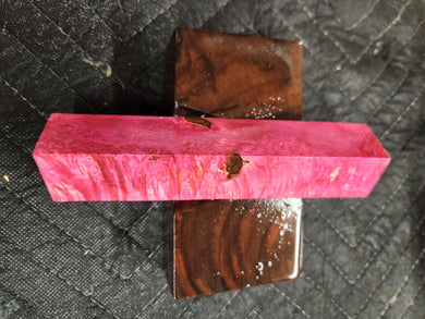 Stabilized Pen Blank Box Elder