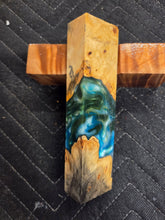 Buckeye Burl Knife Scale Hybrid Stabilized