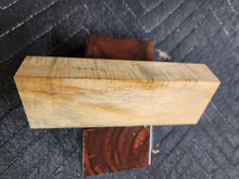 Horse Chestnut Curly Knife Scale