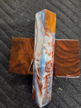 Blue Mahoe Hybrid Pen Blank