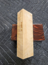 Horse Chestnut Curly Knife Scale