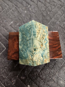 Stabilized Box Elder Burl Bottlestopper