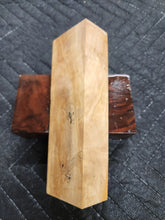 Horse Chestnut Curly Knife Scale
