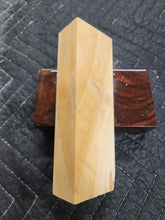 Horse Chestnut Curly Knife Scale