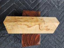 Horse Chestnut Curly Knife Scale