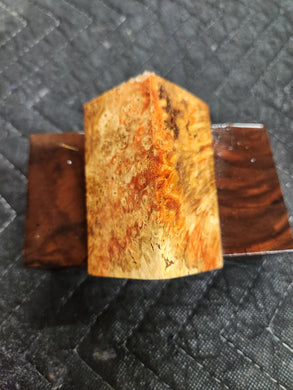 Stabilized Box Elder Burl Bottlestopper