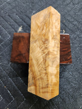 Horse Chestnut Curly Knife Scale