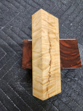 Horse Chestnut Curly Knife Scale