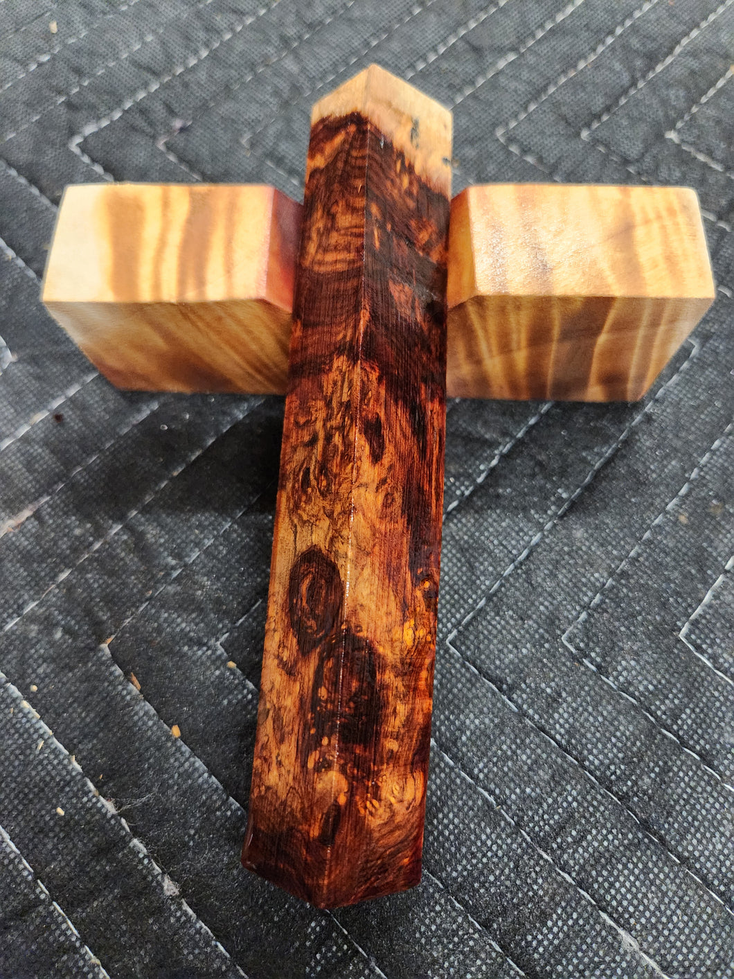 Honduras Rosewood Burl Pen Blank