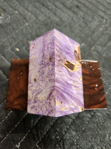 Stabilized Box Elder Burl Bottlestopper