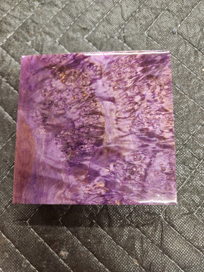 Stabilized Box Elder Burl Turkey Pot